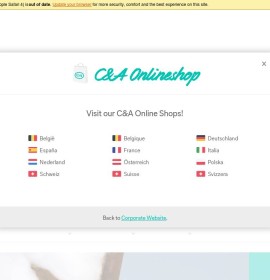 C&A – Moda & sklepy odzieżowe w Niemczech