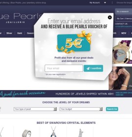 BluePearls – francuski internetowy sklep z biżuterią