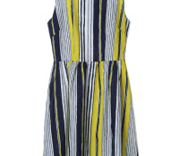 Multicolor Stripe Print Sleeveless Dress – Choies – Odzież Damska – Suknie – ,