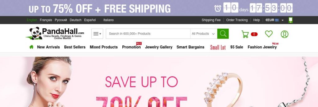Up to 70% OFF on Quality Jewelry from Tinysand