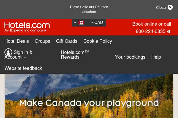 CA - Hit the open road and save up 30% + an extra $45 CAD off when you spend $300+ with code ROADS45C.
